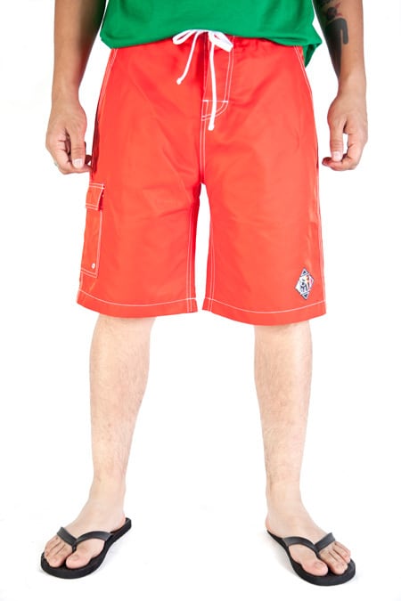 THE HUNDREDS/ϥɥåġCARVE BOARDSHORTS 硼ȥѥ / RED å 