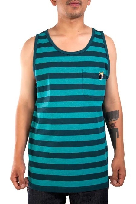 THE HUNDREDS/ϥɥåġOVERS TANK 󥯥ȥå / BLUE/TEAL