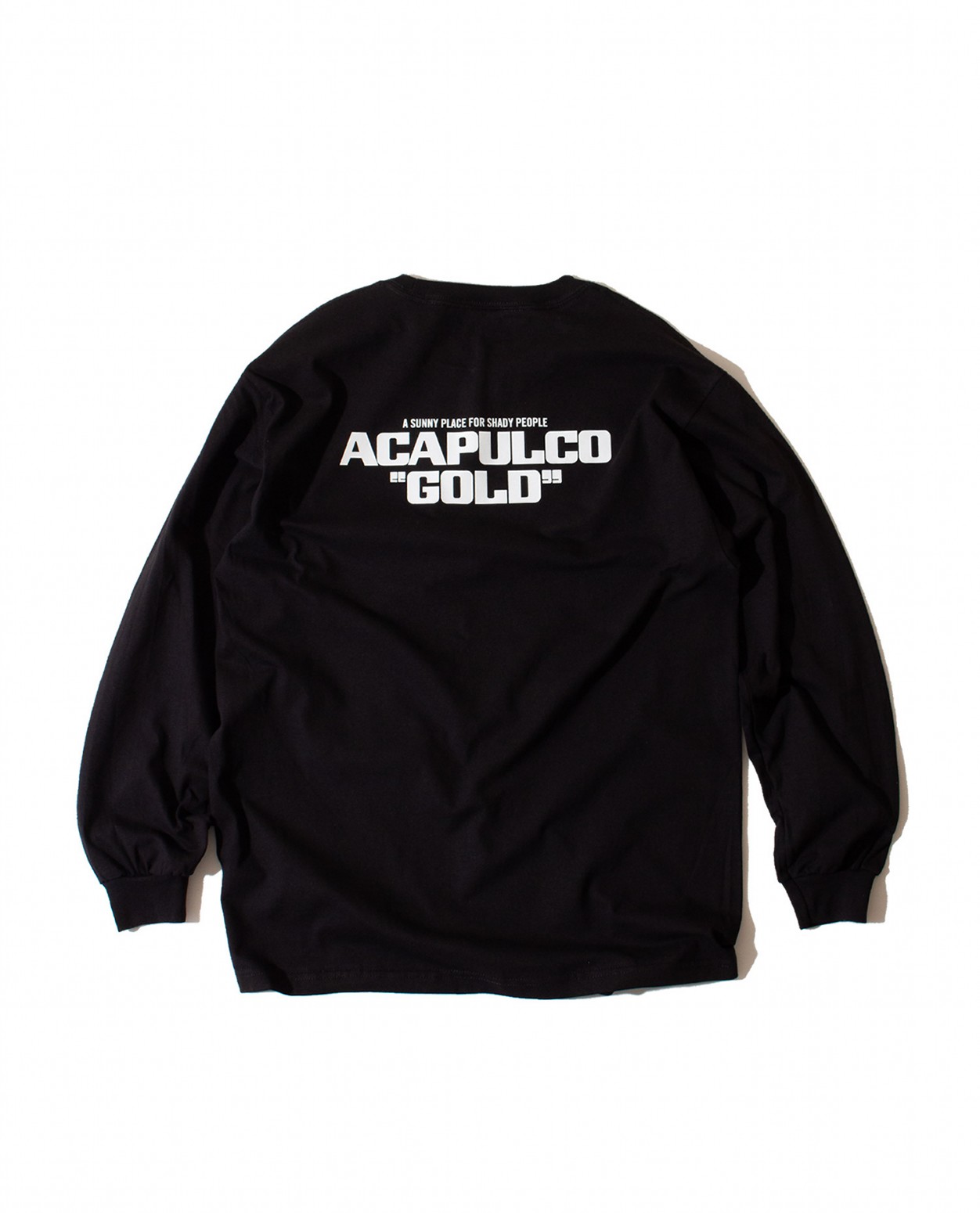 ACAPULCO GOLD/ץ륳 ɡALFREDO TEE ĹµT / BLACK