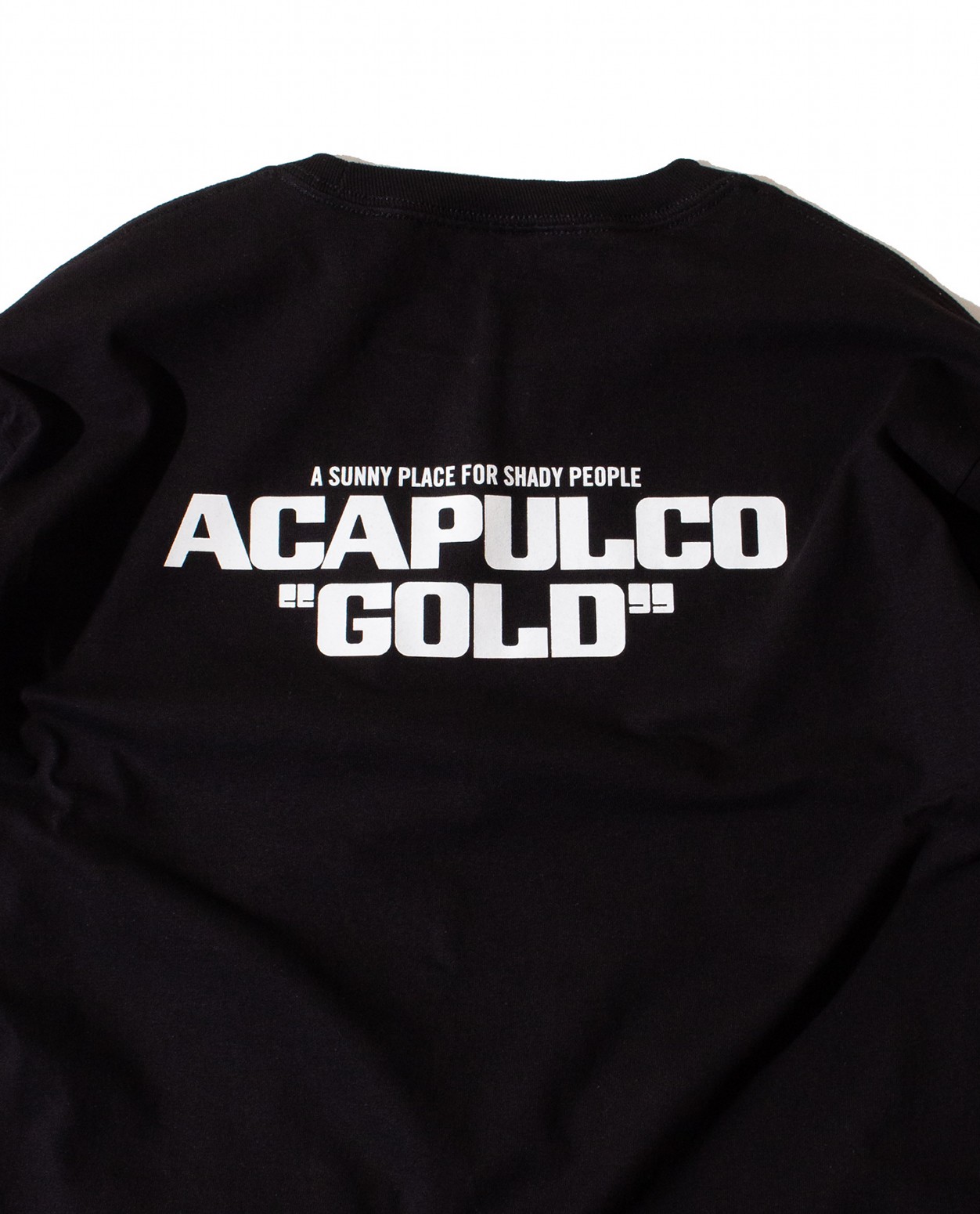 ACAPULCO GOLD/ץ륳 ɡALFREDO TEE ĹµT / BLACK