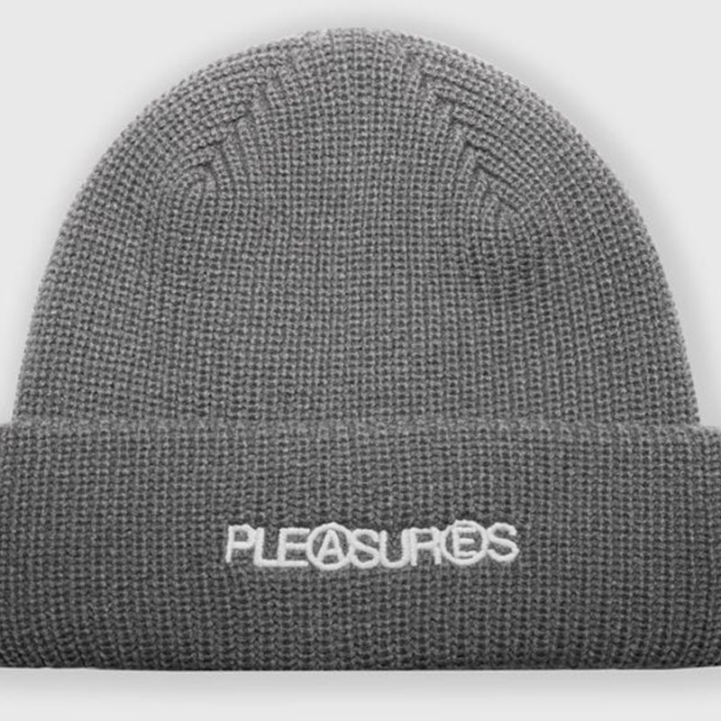 ��PLEASURES/�ץ쥸�㡼����ZINE BEANIE �˥å�˹ / CHARCOAL