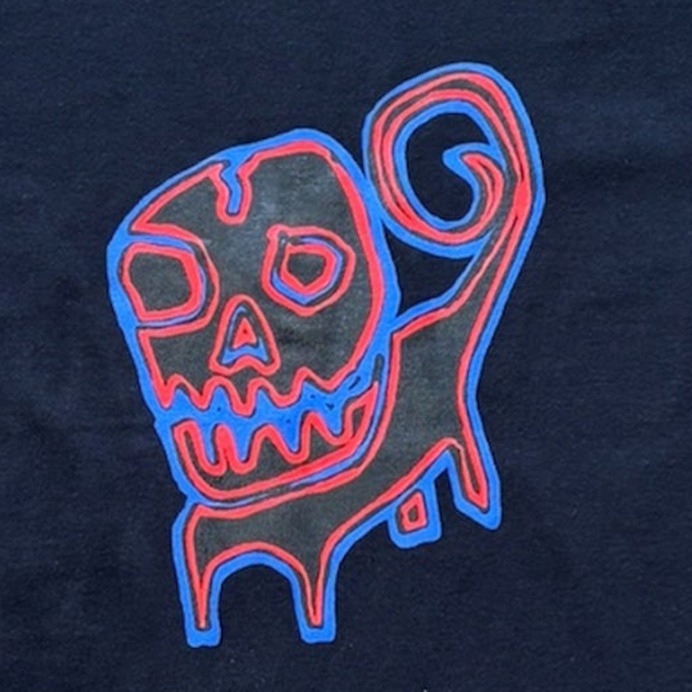 ��SEX SKATEBOARDS/���å����������ȥܡ��ɡ�DOG GUY TSHIRT T����� / BLACK