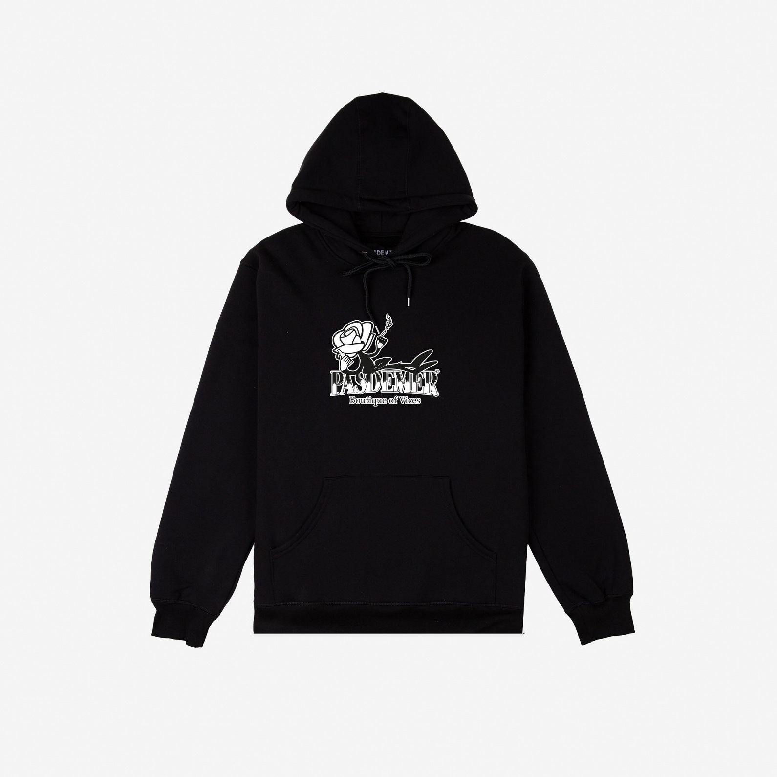 ��PAS DE MER/�ѥɥ����ROSE HOODY �ѡ����� / BLACK �֥�å� ��