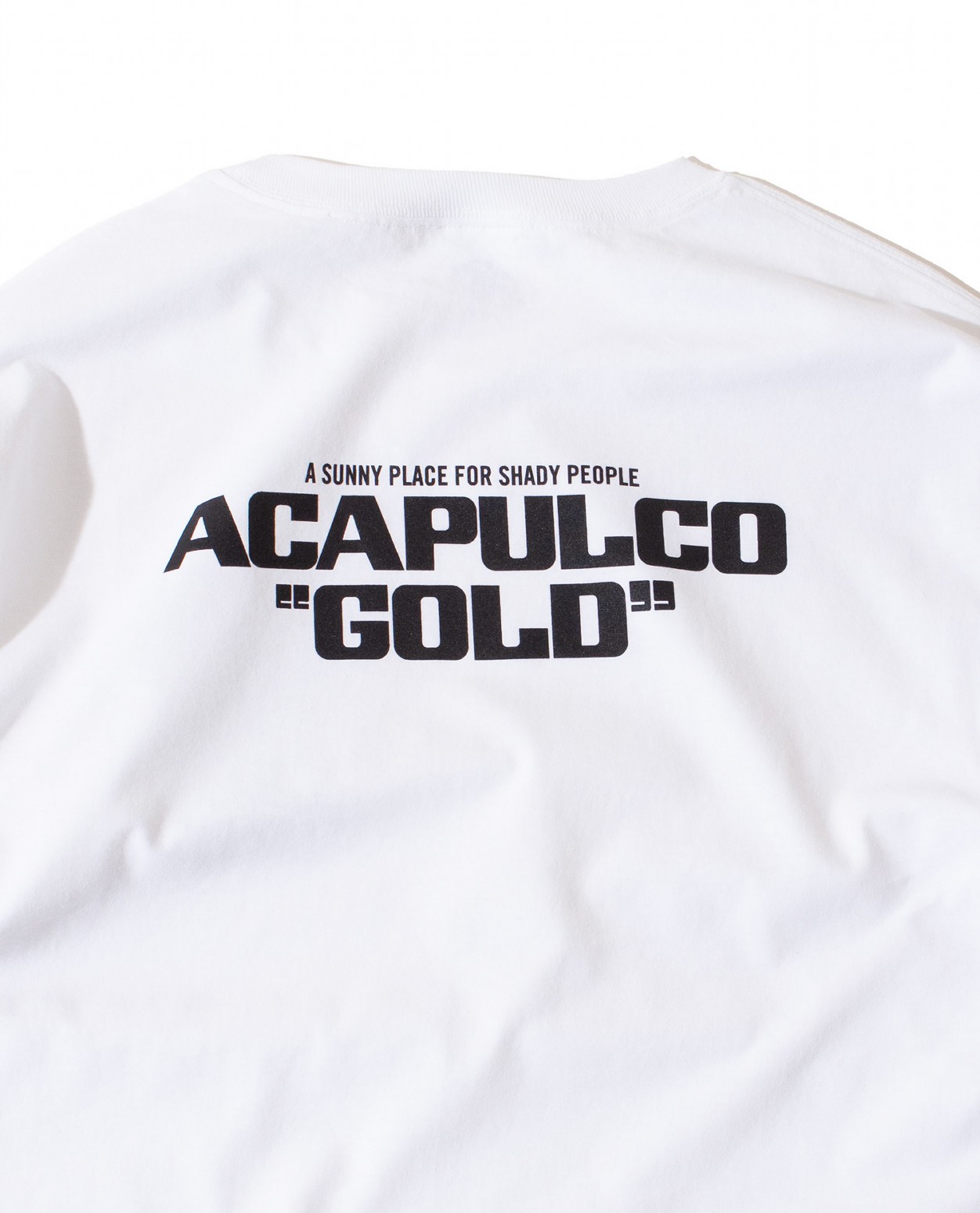 ACAPULCO GOLD/ץ륳 ɡALFREDO TEE ĹµT / WHITE