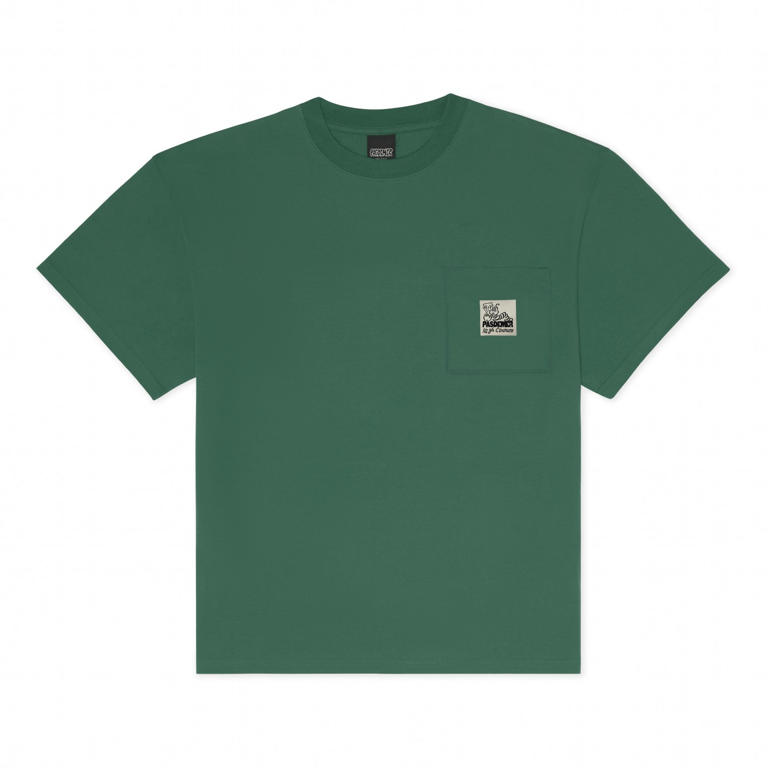 PAS DE MER/ѥɥLOGO T-SHIRT T / FOREST  GREEN