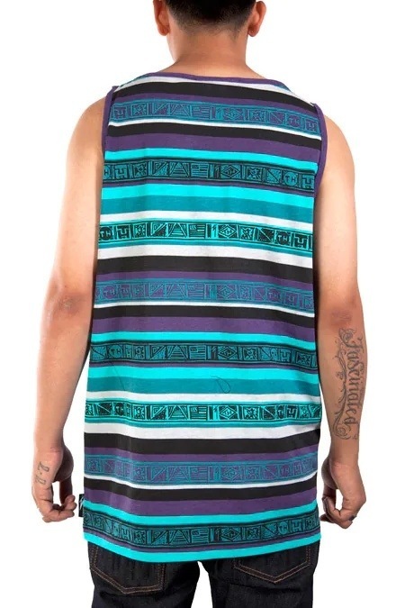 THE HUNDREDS/ϥɥåġTHREADS TANK 󥯥ȥå / AQUA/PURPLE