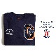 ��ACAPULCO GOLD/�����ץ륳 ������ɡ�APPLIQUE CREWNECK SWEATSHIRT ���롼�ͥå��������å� / NAVY �ͥ��ӡ�