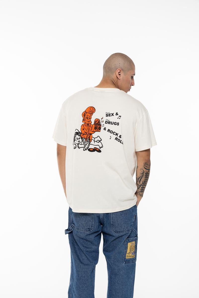 ��PAS DE MER/�ѥɥ����SEX, DRUGS TEE T����� / CREAM