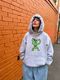 ��SEX SKATEBOARDS/���å����������ȥܡ��ɡ�ALIEN GUY HOODY �ѡ����� / GREY