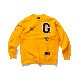 ��ACAPULCO GOLD/�����ץ륳 ������ɡ�APPLIQUE CREWNECK SWEATSHIRT ���롼�ͥå��������å� / YELLOW ��������
