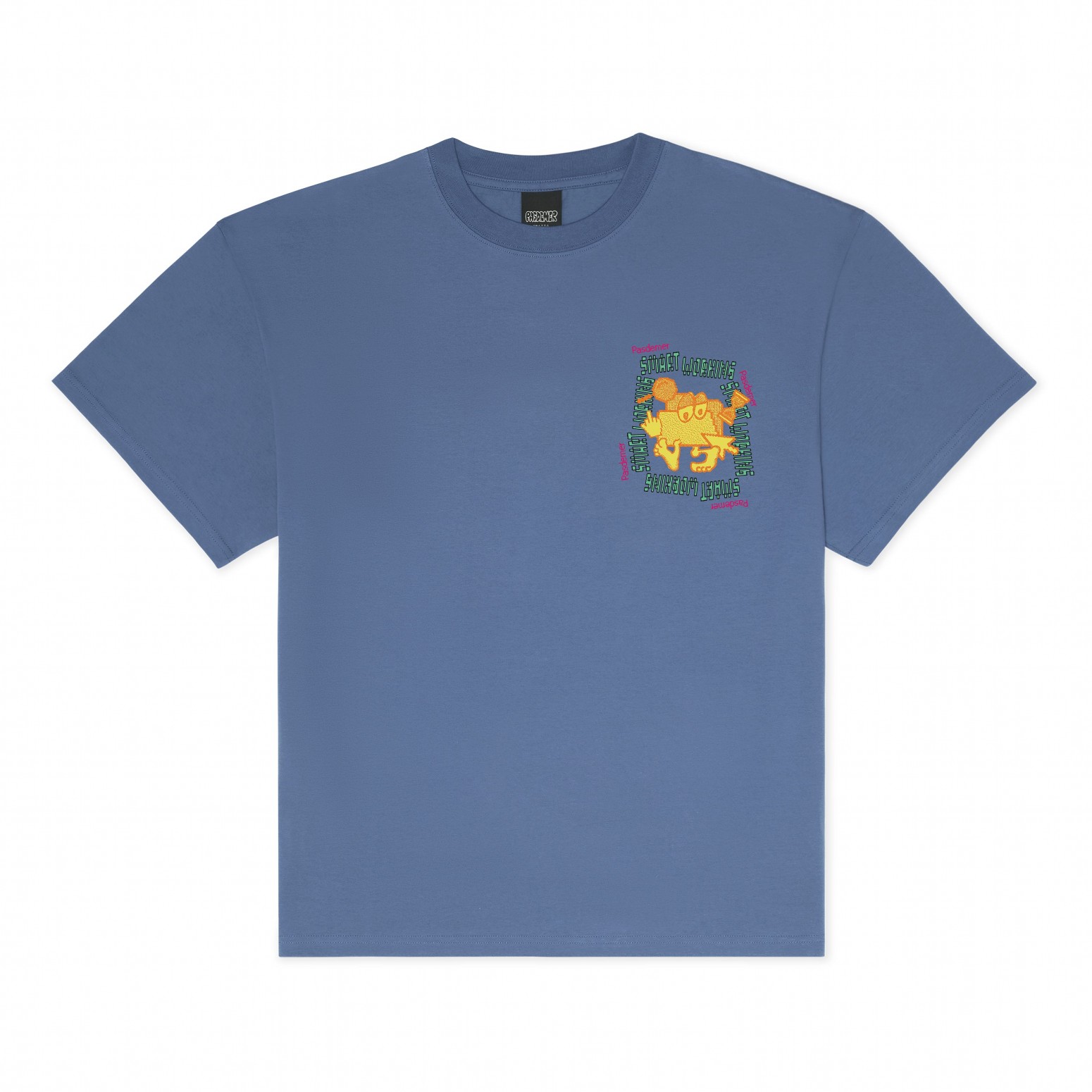 ��PAS DE MER/�ѥɥ����SMART WORKING TEE T����� / BLUE