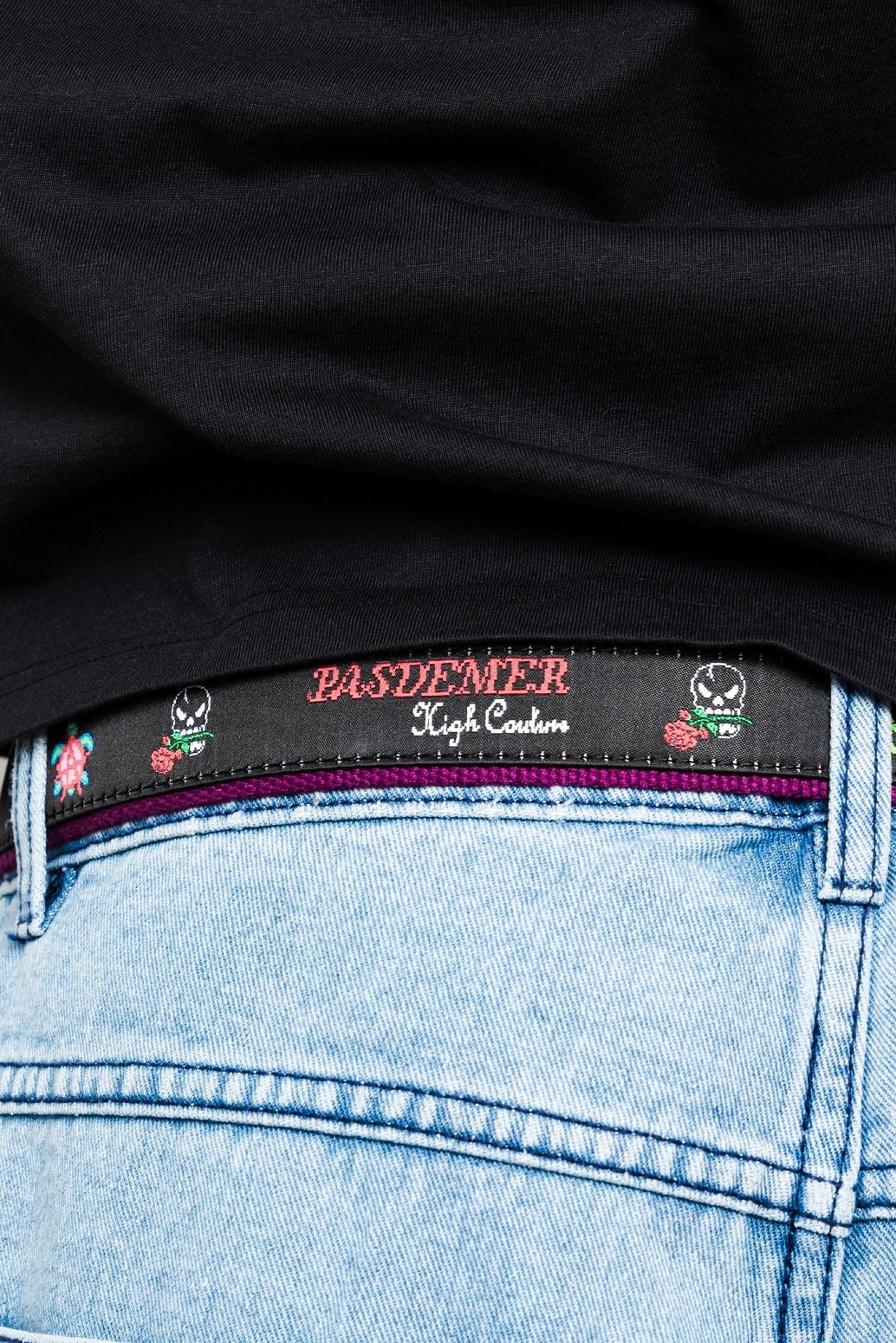 ��PAS DE MER/�ѥɥ����MAGIC BELT �٥�� / BLACK