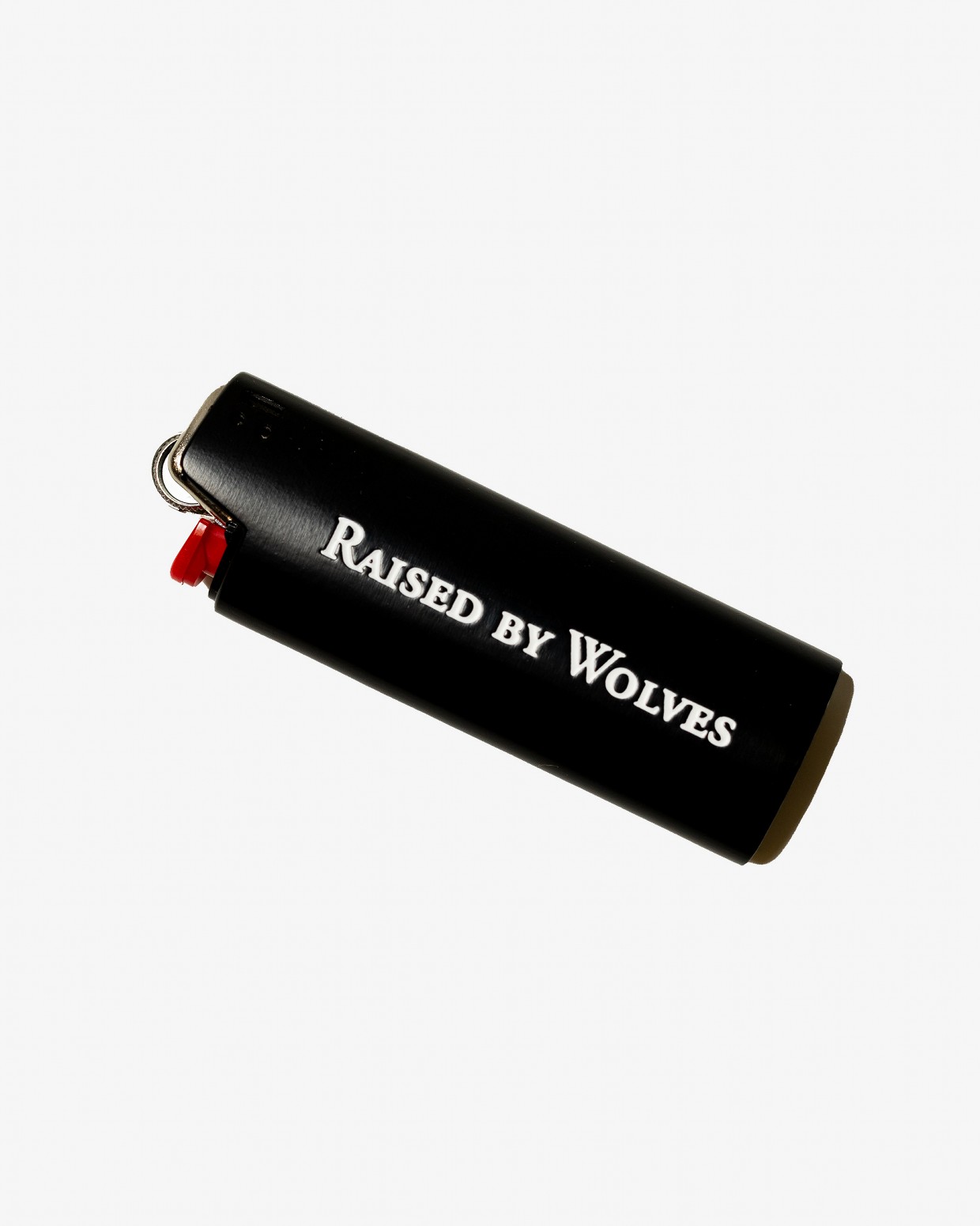 ��RAISED BY WOLVES/�쥤���ɥХ�����֥���LOGOTYPE LIGHTER CASE �饤���������� / BLACK