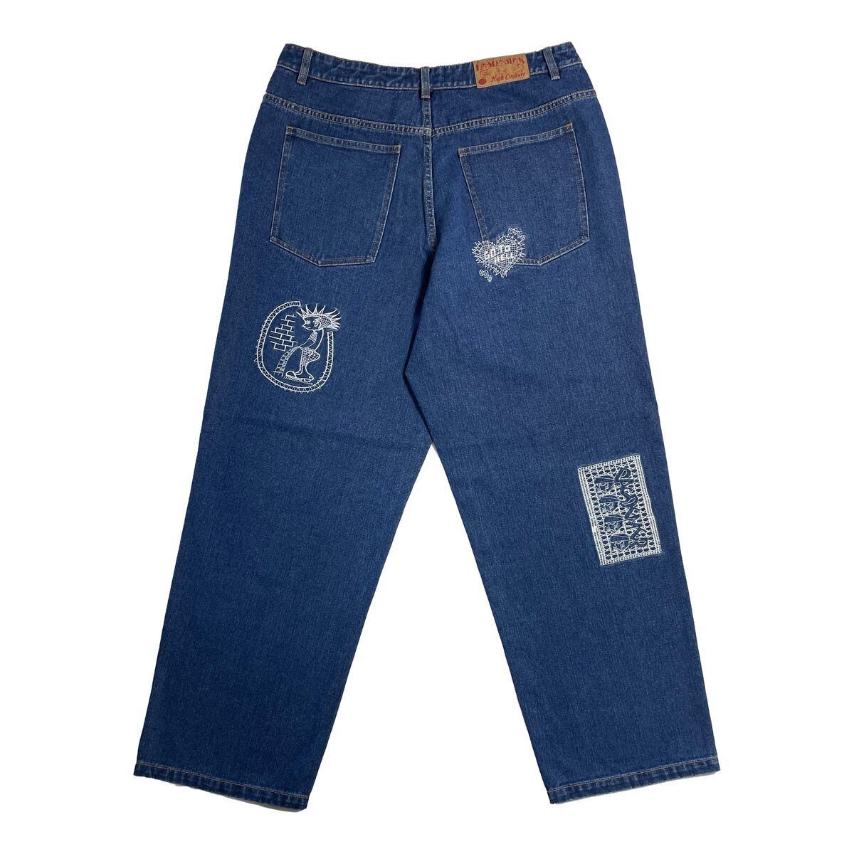 ��PAS DE MER/�ѥɥ����DOILY PANTS �ǥ˥�ѥ�� / BLUE