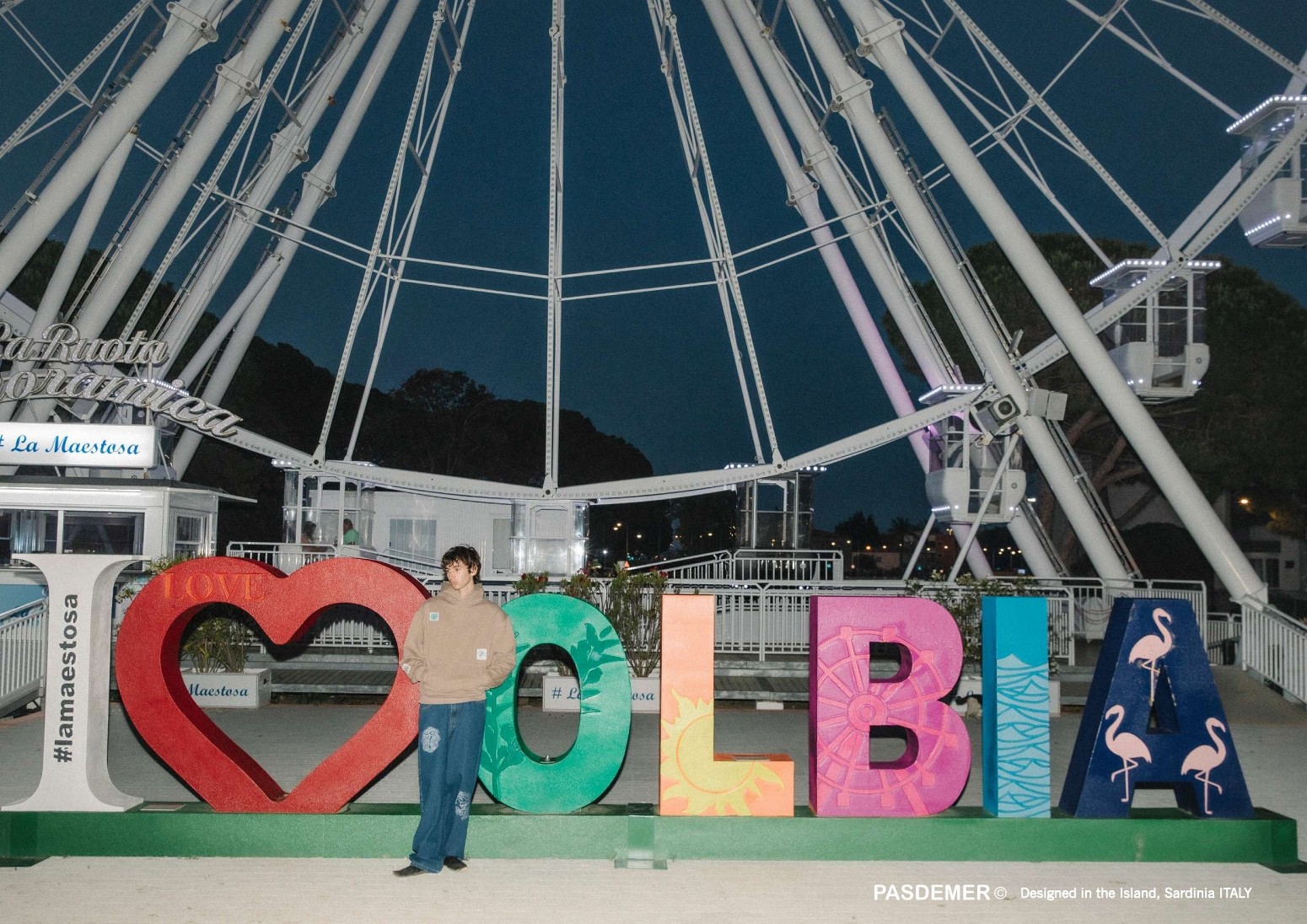 ��PAS DE MER/�ѥɥ����DOILY PANTS �ǥ˥�ѥ�� / BLUE