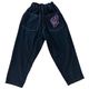 ��SEX SKATEBOARDS/���å����������ȥܡ��ɡ�DOG GUY BAGGY DENIM PANTS �ǥ˥�ѥ�� / BLACK