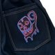 ��SEX SKATEBOARDS/���å����������ȥܡ��ɡ�DOG GUY BAGGY DENIM PANTS �ǥ˥�ѥ�� / BLACK