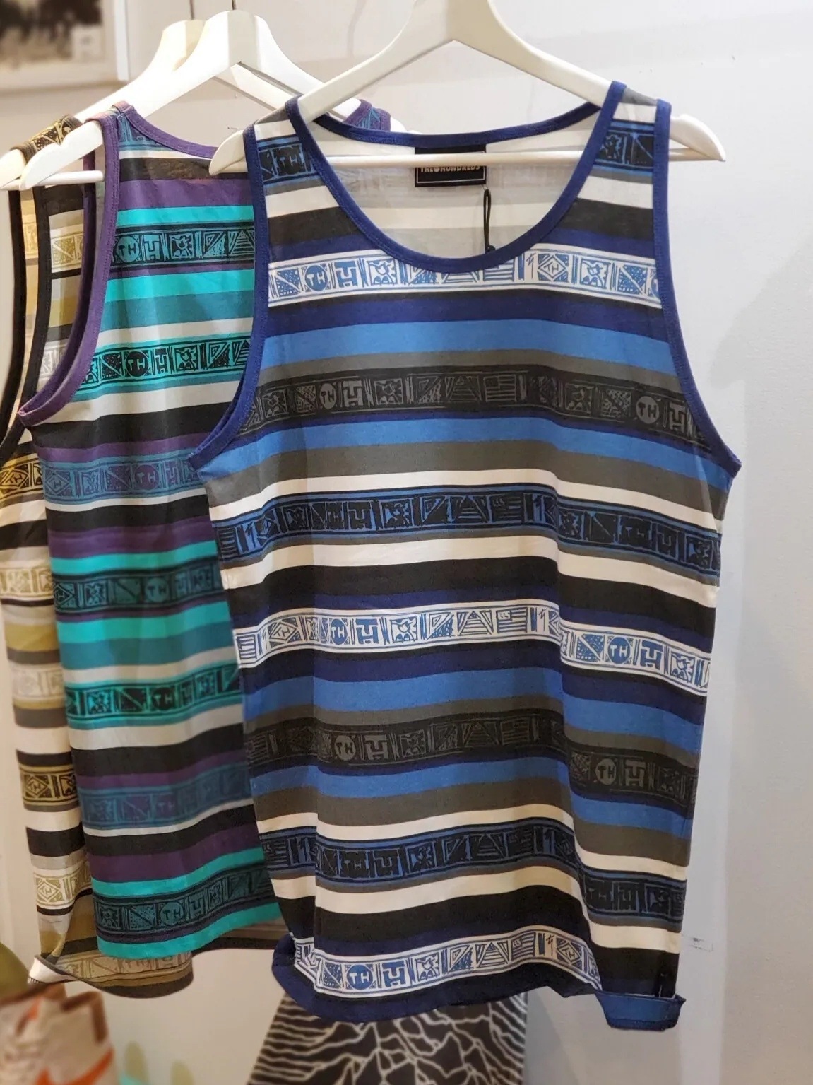 THE HUNDREDS/ϥɥåġTHREADS TANK 󥯥ȥå / BLUE/BLACK