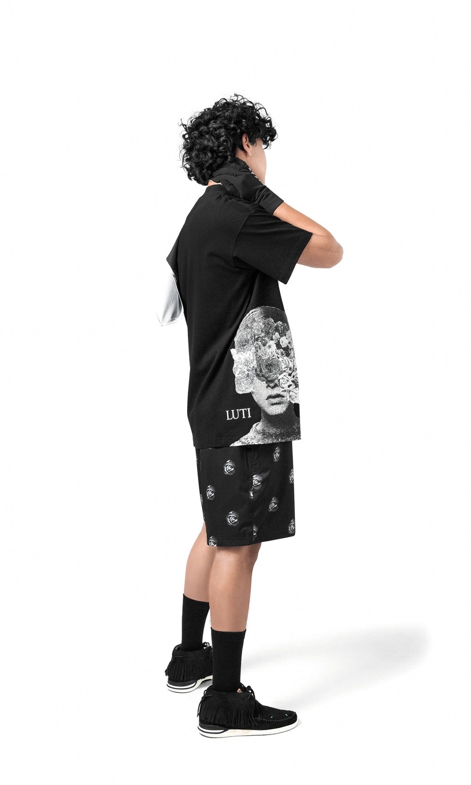 LUTI/롼LUTI ROSE SHORTS 硼ȥѥ / BLACK ֥å