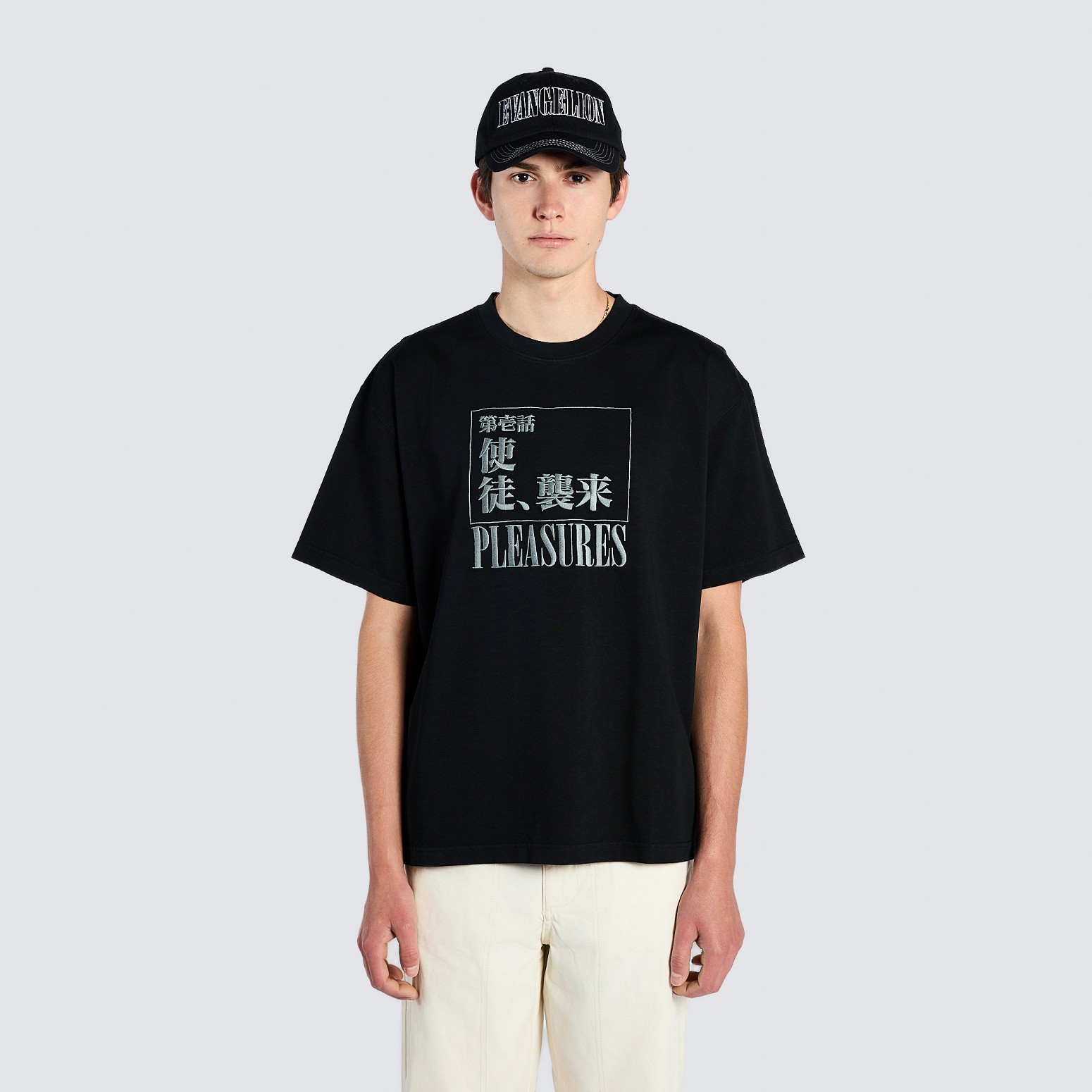 PLEASURES/ץ쥸㡼ߥ󥲥ꥪANGEL ATTACK HEAVYWEIGHT  T / FADED BLACK