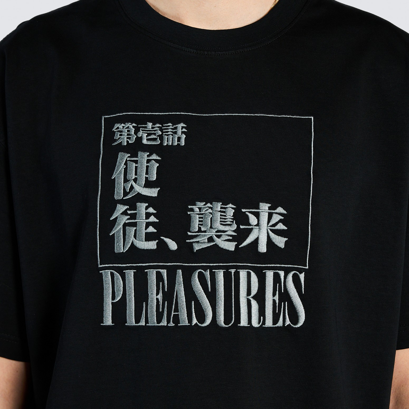 PLEASURES/ץ쥸㡼ߥ󥲥ꥪANGEL ATTACK HEAVYWEIGHT  T / FADED BLACK