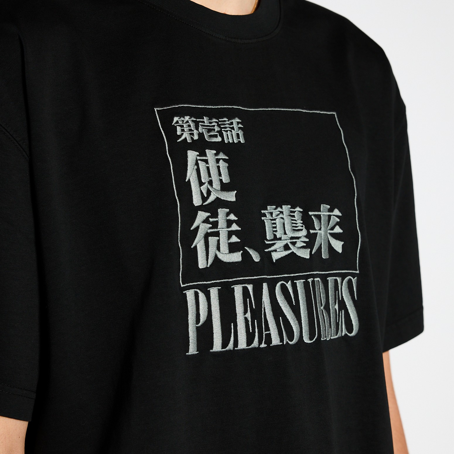 PLEASURES/ץ쥸㡼ߥ󥲥ꥪANGEL ATTACK HEAVYWEIGHT  T / FADED BLACK