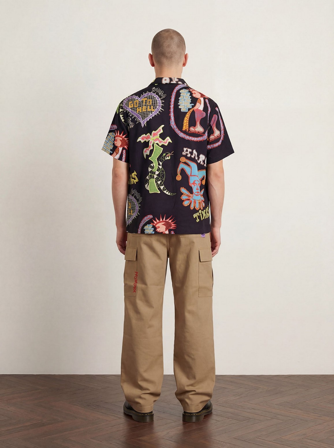 ��PAS DE MER/�ѥɥ����DOILY SHIRT Ⱦµ����� / MULTICOLOR