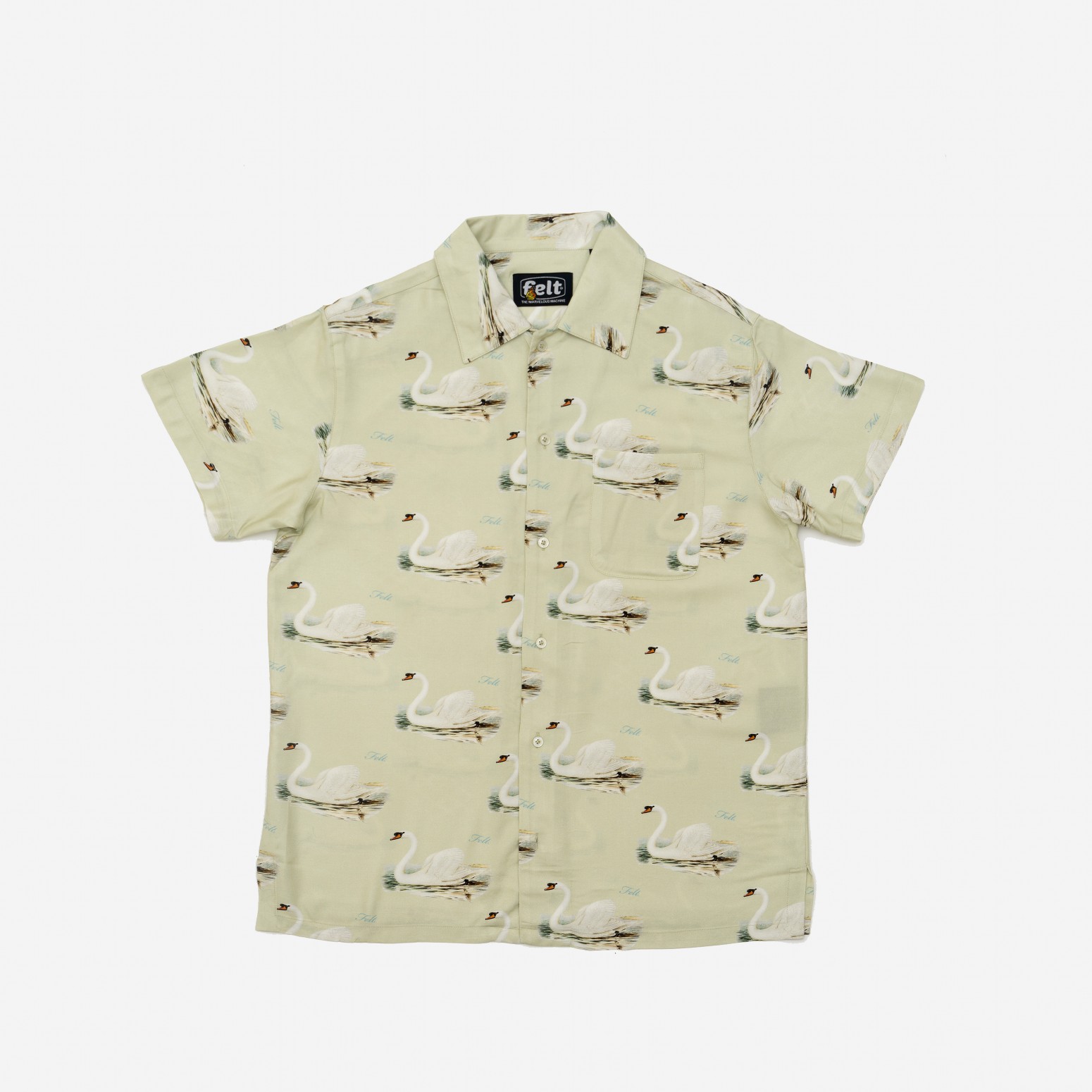 ��FELT/�ե���ȡ�SWAN LAKE BUTTON UP Ⱦµ����� / SPANISH MOSS