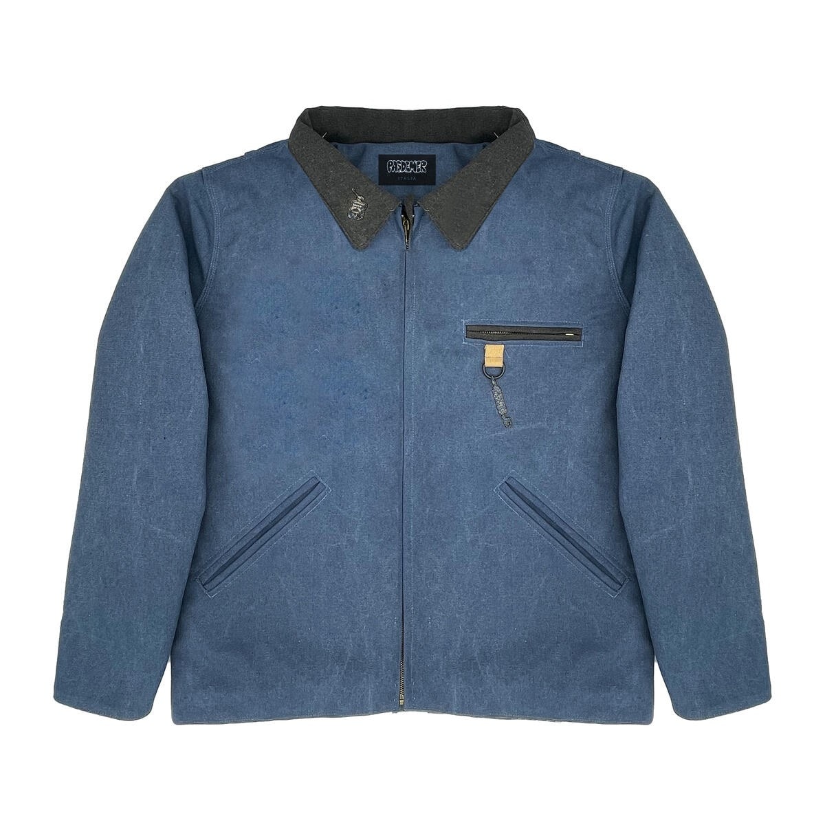 PAS DE MER/ѥɥSTONED ISLAND JACKET 㥱å / BLUE