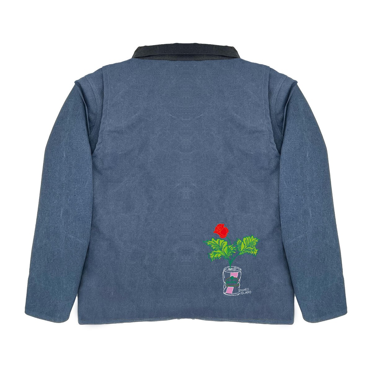 PAS DE MER/ѥɥSTONED ISLAND JACKET 㥱å / BLUE