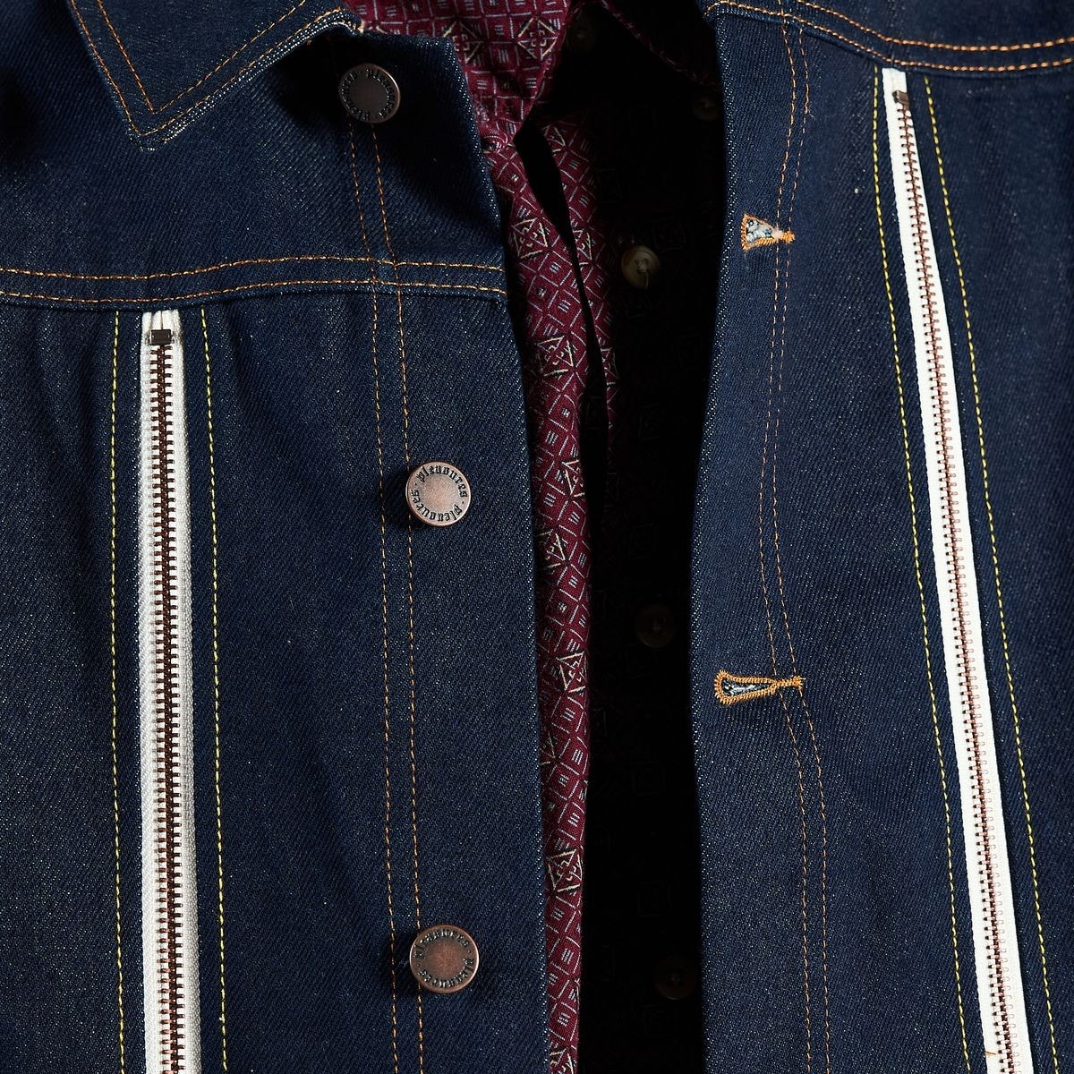 PLEASURES/ץ쥸㡼MILEAGE TRUCKER JACKET ȥå㥱å / RAW INDIGO