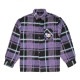 PAS DE MER/ѥɥNOT LONG TIME SHIRT Ĺµ / PURPLE/BLACK