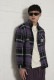 PAS DE MER/ѥɥNOT LONG TIME SHIRT Ĺµ / PURPLE/BLACK