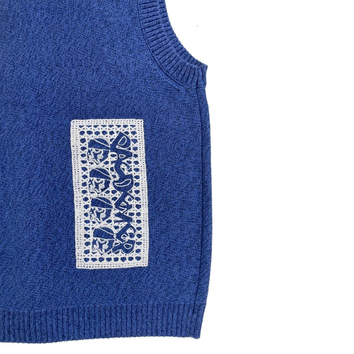 ��PAS DE MER/�ѥɥ����DOILY VEST �٥��� / BLUE