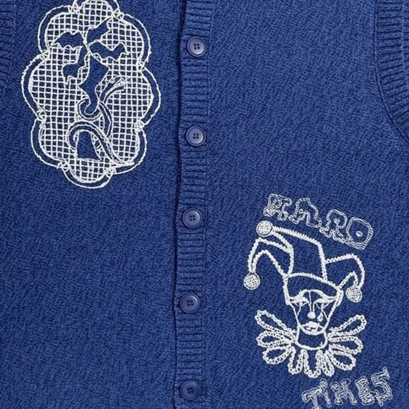 ��PAS DE MER/�ѥɥ����DOILY VEST �٥��� / BLUE