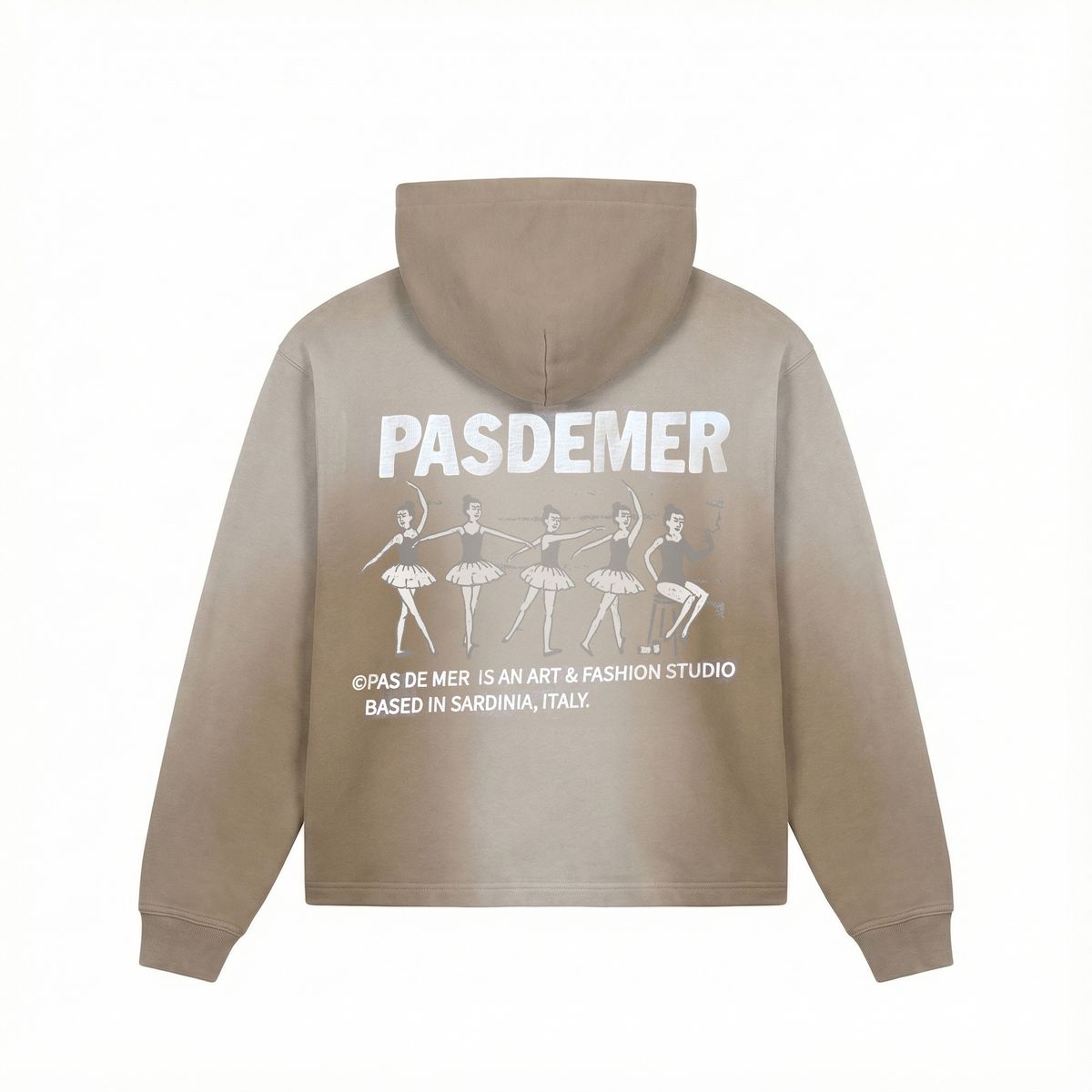 ��PAS DE MER/�ѥɥ����BALLET HOODY �ѡ����� / LIGHT BROWN