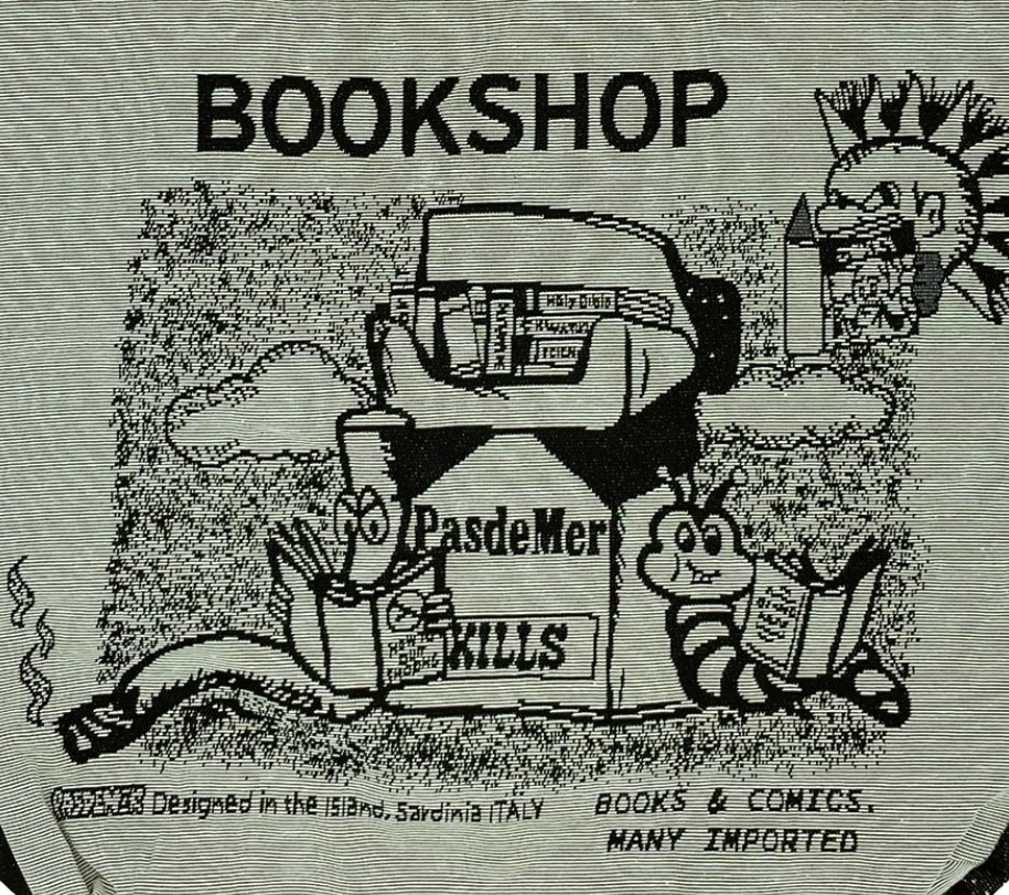 PAS DE MER/ѥɥKILLS TOTE BAG ȡȥХå / BLACK