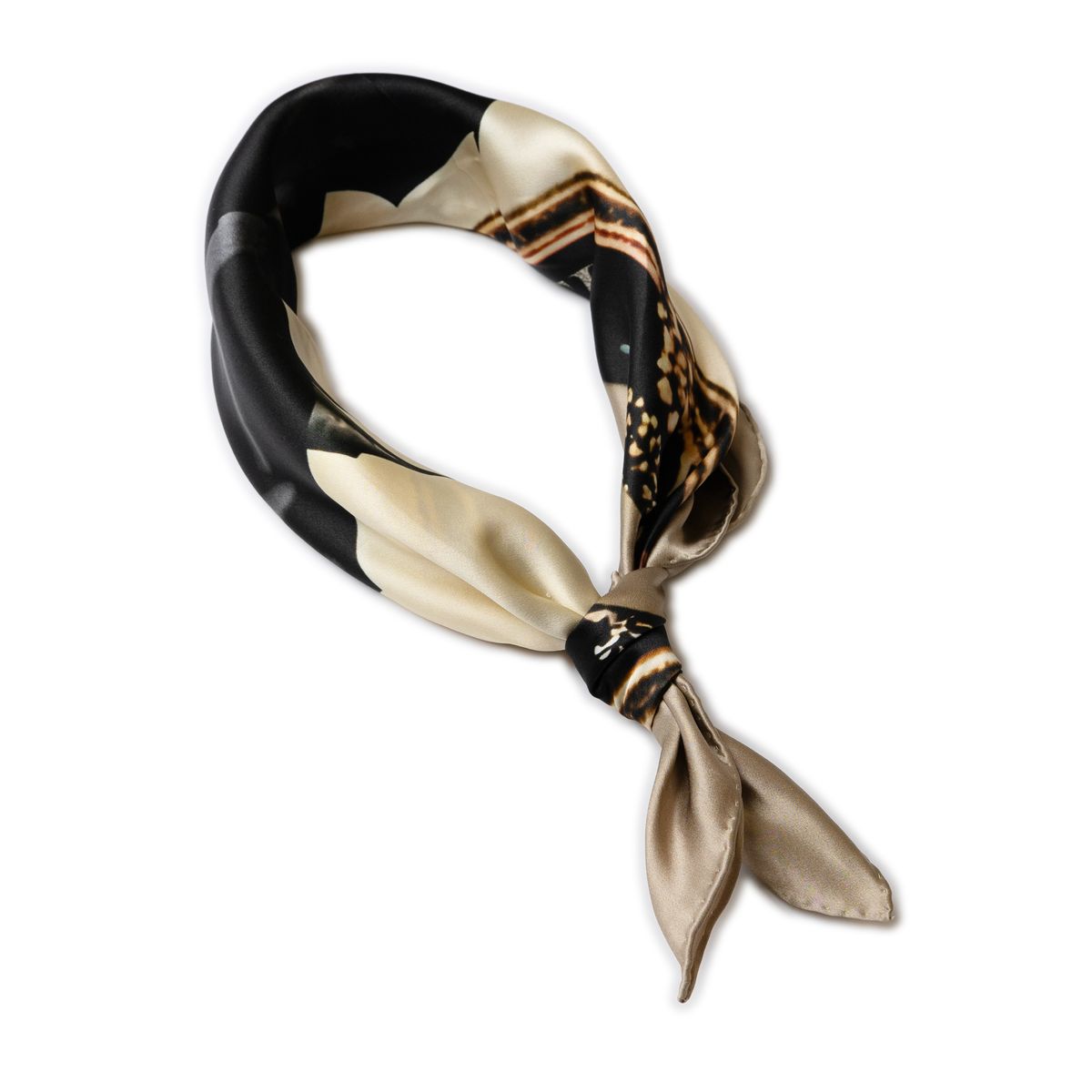 LUTI/롼ƥPENUMBRA SILK SHAWL 硼 / ANTIQUE GOLD