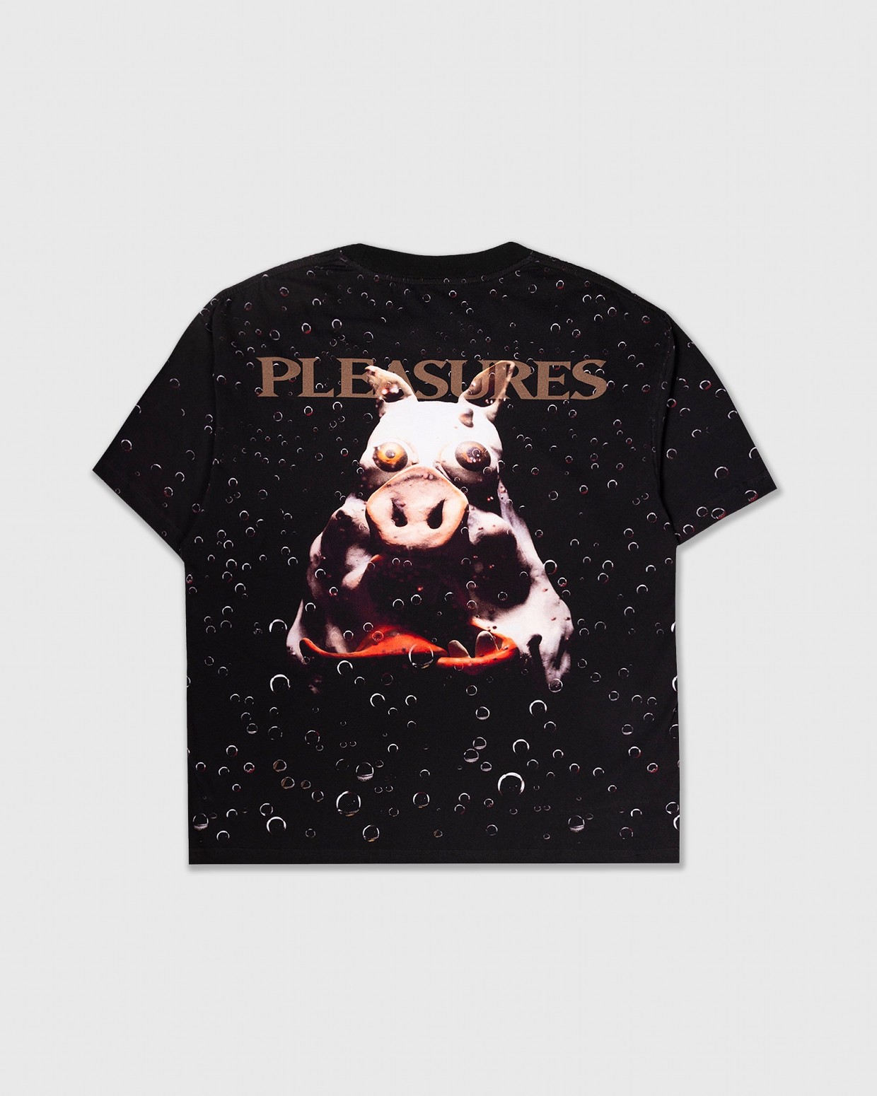 ��PLEASURES/�ץ쥸�㡼����PRIMUS��PORK SODA T-SHIRT T����� / BLACK