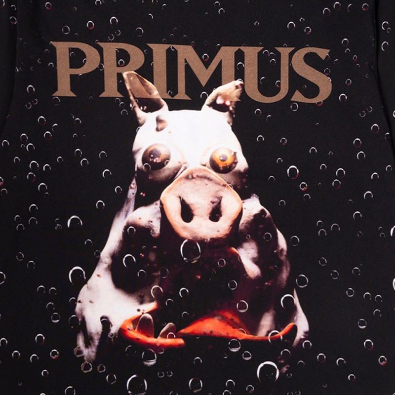 ��PLEASURES/�ץ쥸�㡼����PRIMUS��PORK SODA T-SHIRT T����� / BLACK