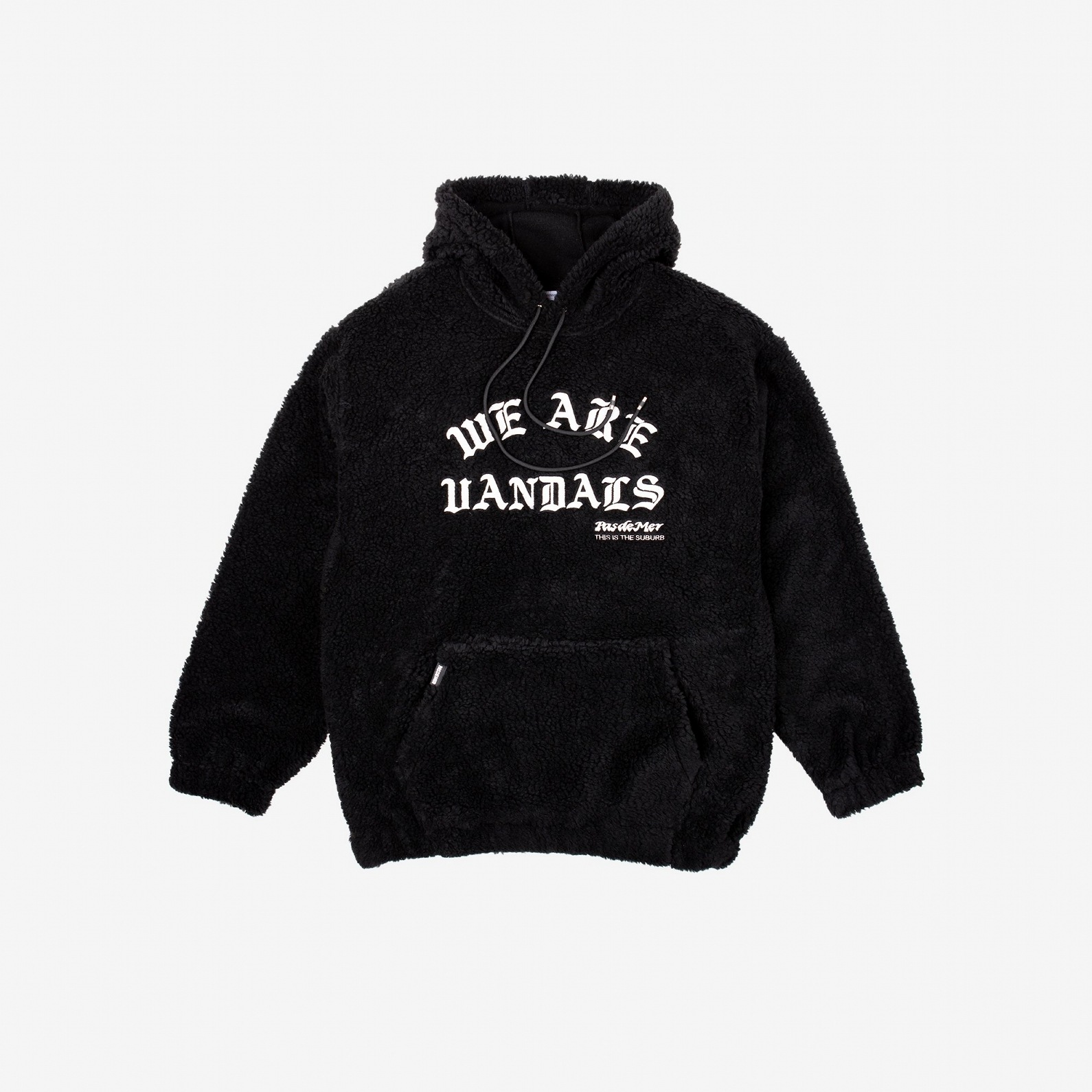��PAS DE MER/�ѥɥ����WAV POLAR FLEECE �ѡ����� / BLACK �֥�å� ��