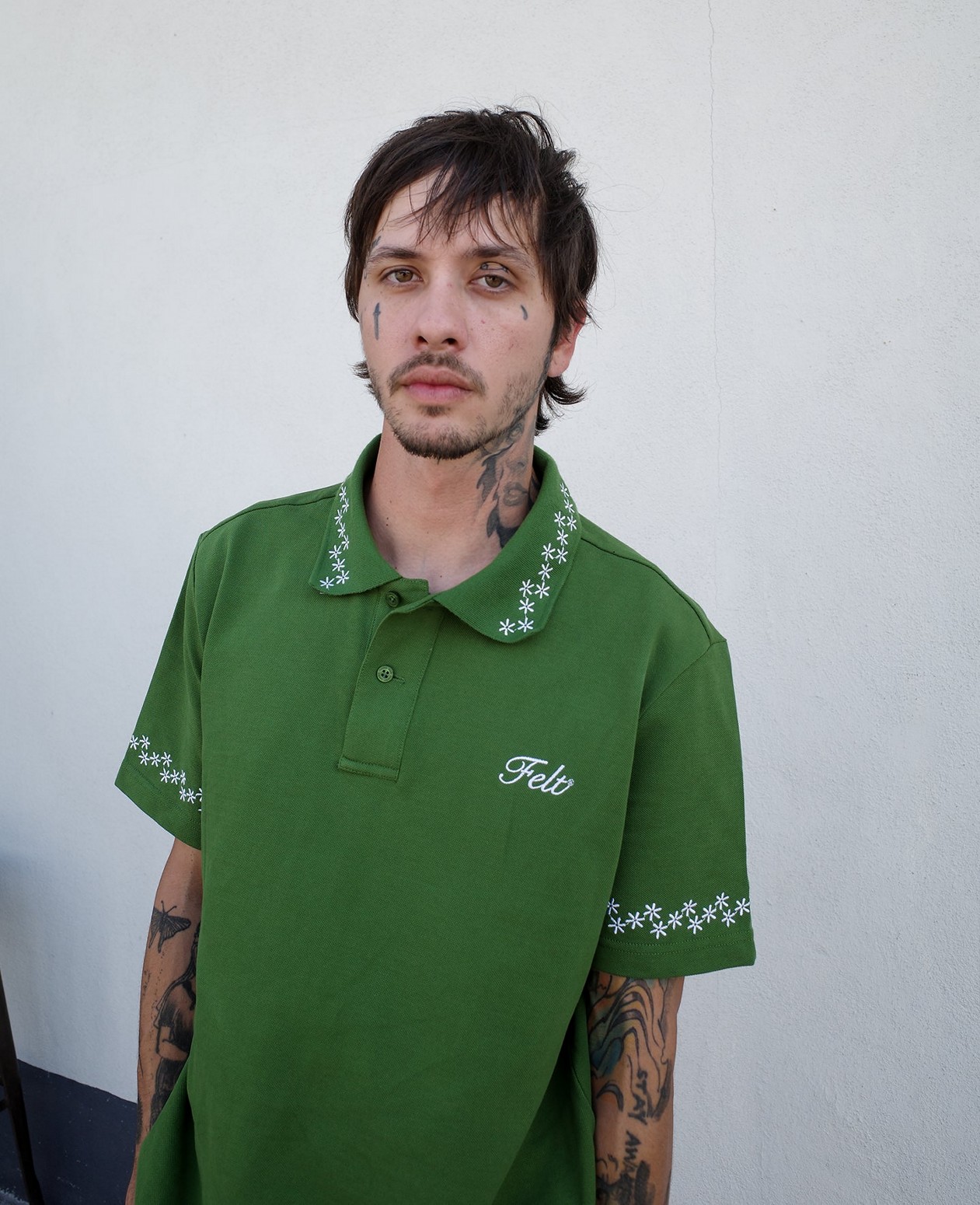 FELT/եȡHITCH HIKER POLO SHIRT ݥ / DEEP GREENS