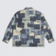 PLEASURES/ץ쥸㡼BORO WORK JACKET 㥱å / INDIGO
