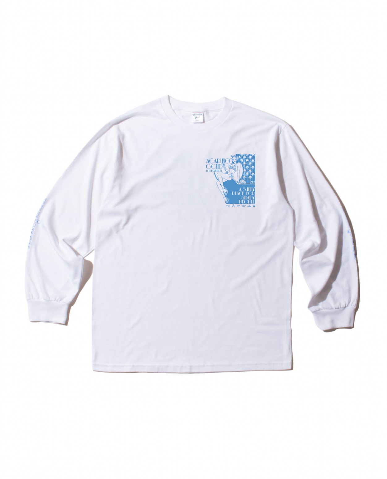 ��ACAPULCO GOLD/�����ץ륳 ������ɡ�VACATION LS TEE ĹµT����� / WHITE