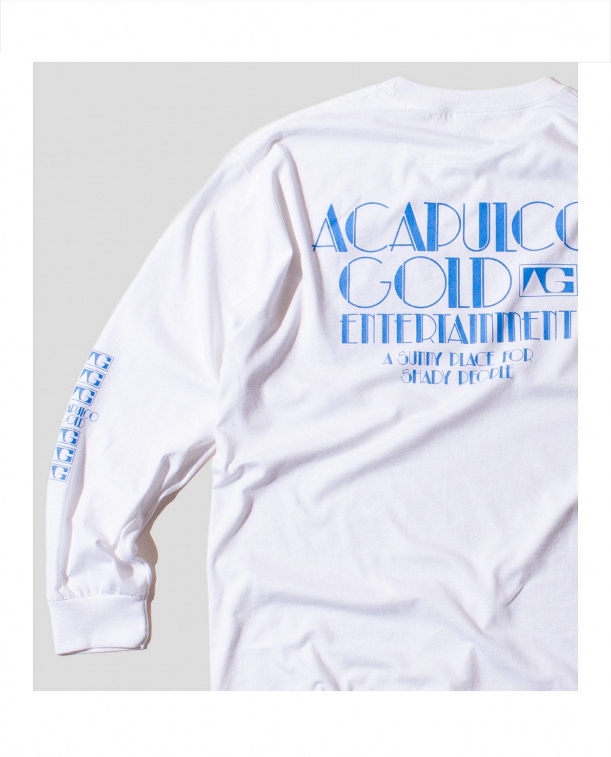 ��ACAPULCO GOLD/�����ץ륳 ������ɡ�VACATION LS TEE ĹµT����� / WHITE
