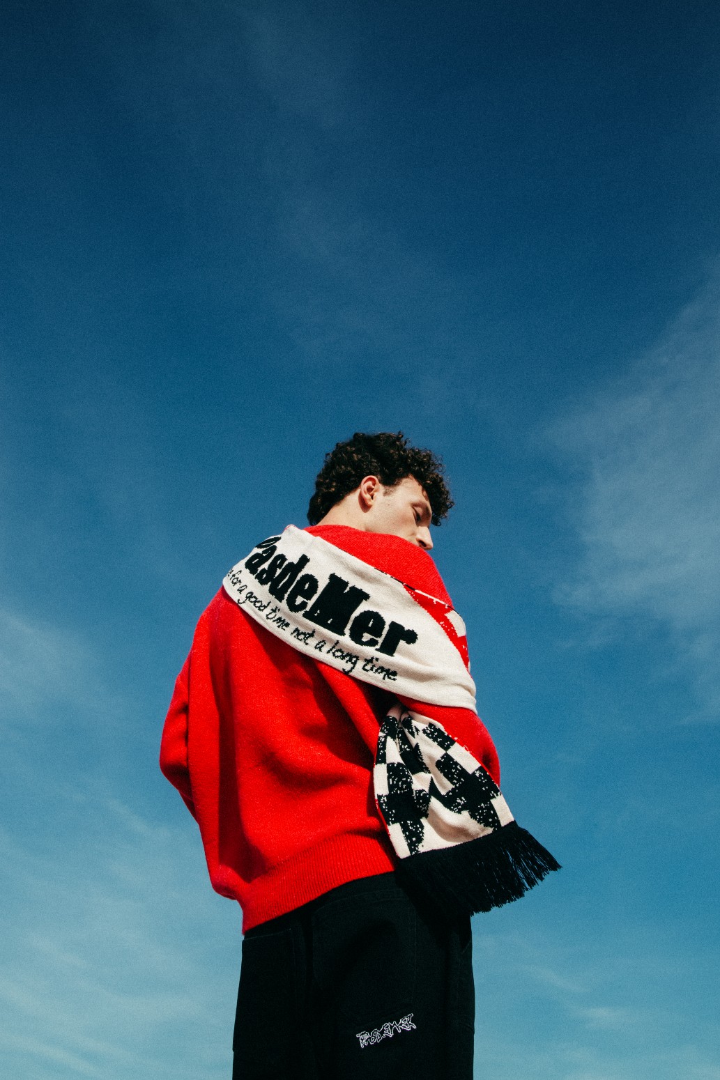 PAS DE MER/ѥɥPUB JUMPER  / RED