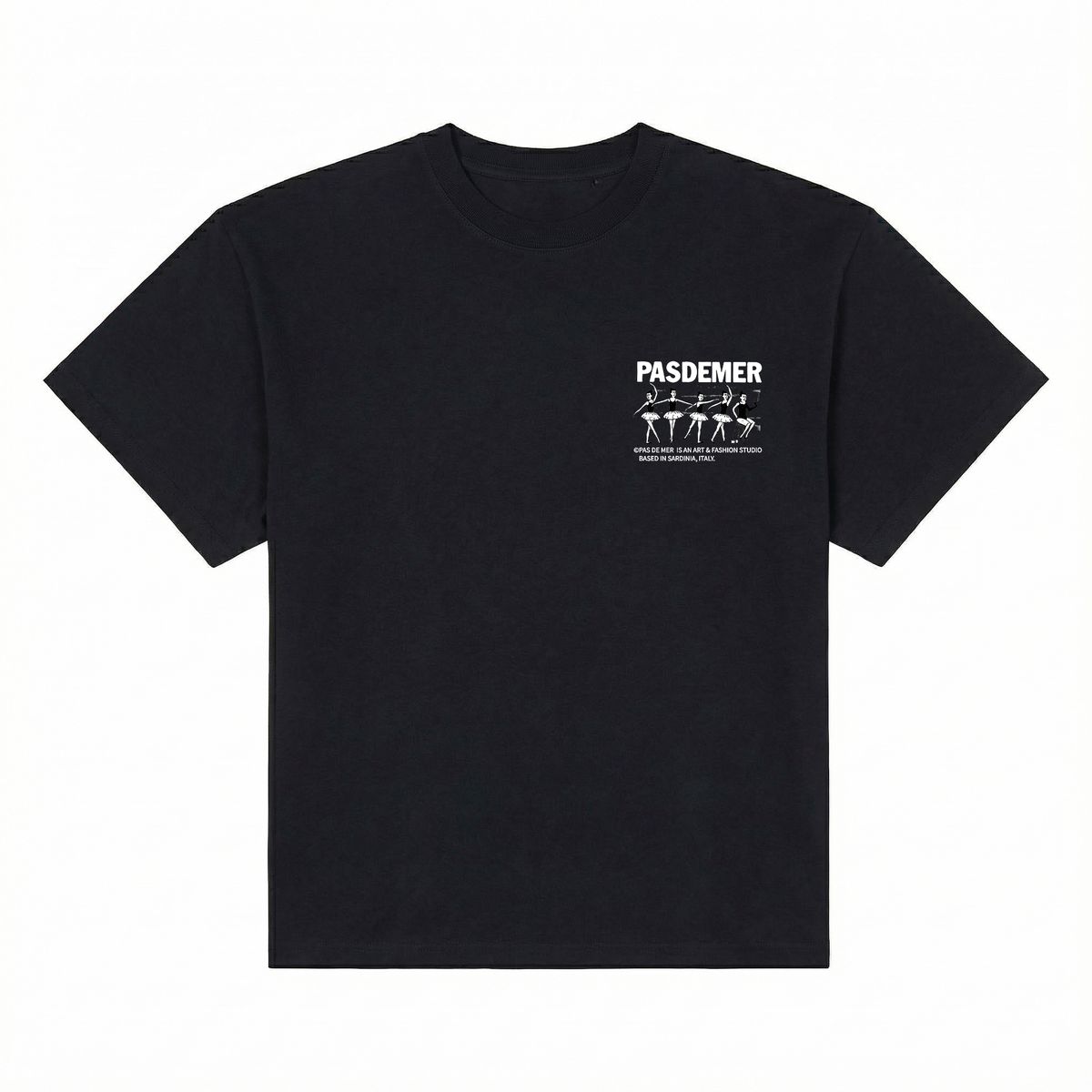 ��PAS DE MER/�ѥɥ����BALLET TEE T����� / GREY