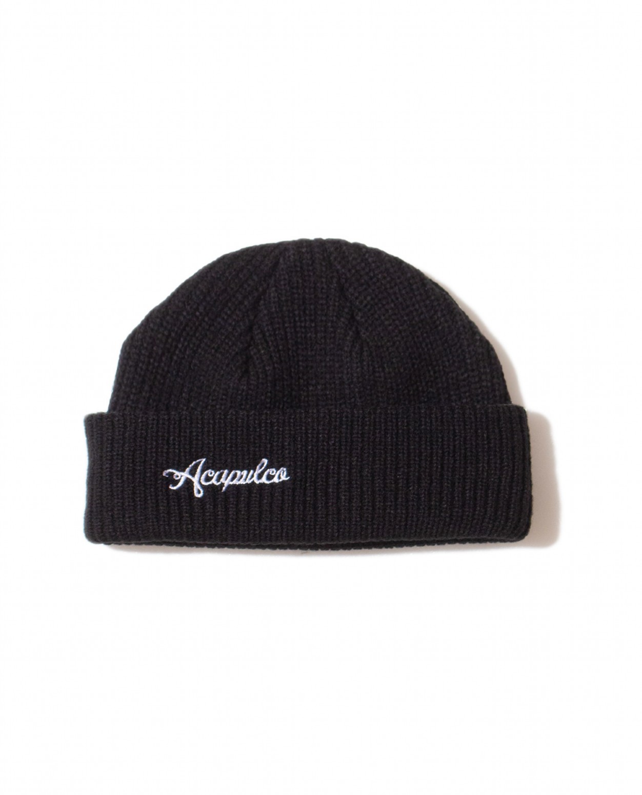 ��ACAPULCO GOLD/�����ץ륳 ������ɡ�CABLE BEANIE �˥å�˹ / BLACK