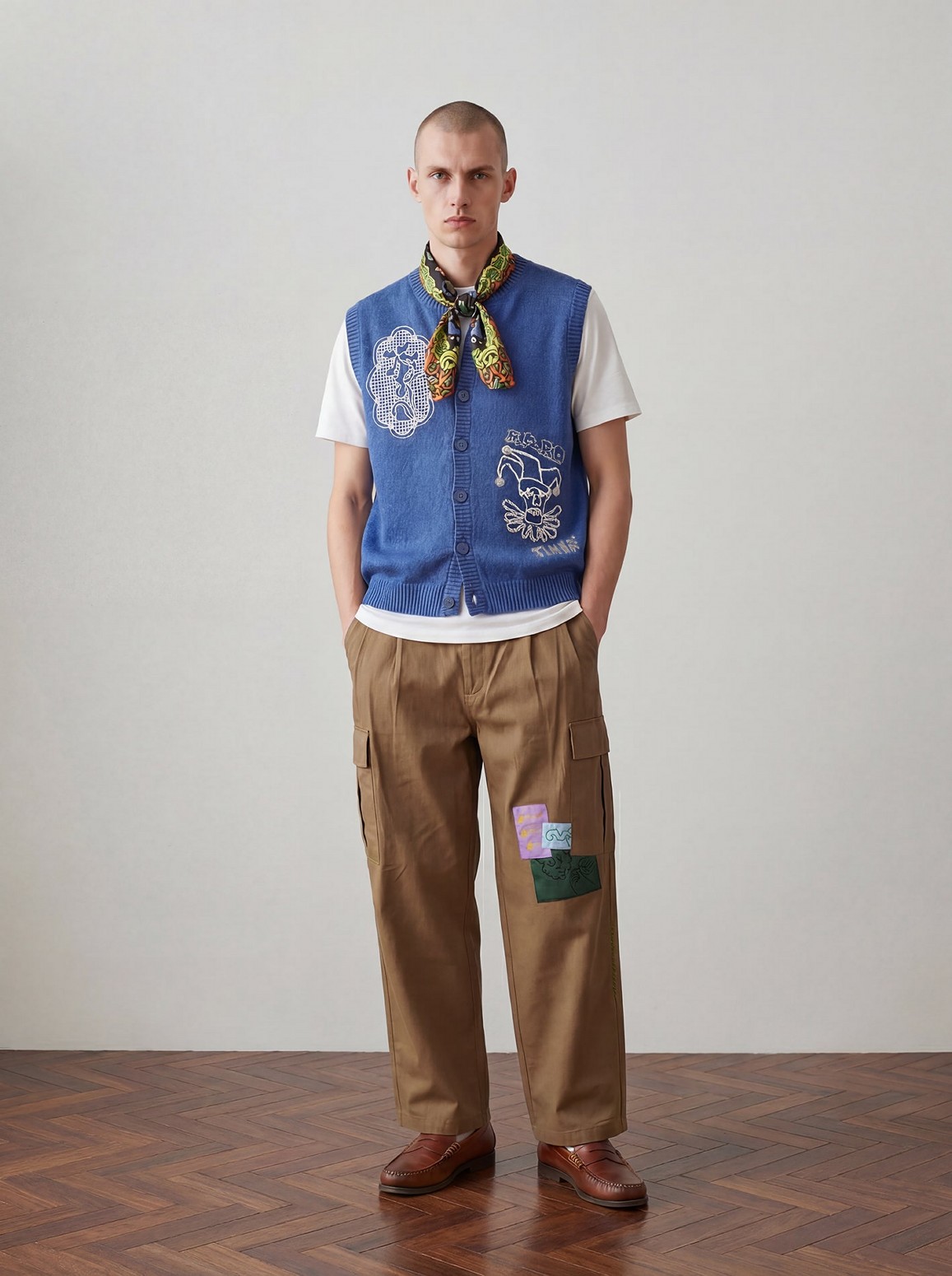 ��PAS DE MER/�ѥɥ����FISH PANTS �������ѥ�� / DESERT