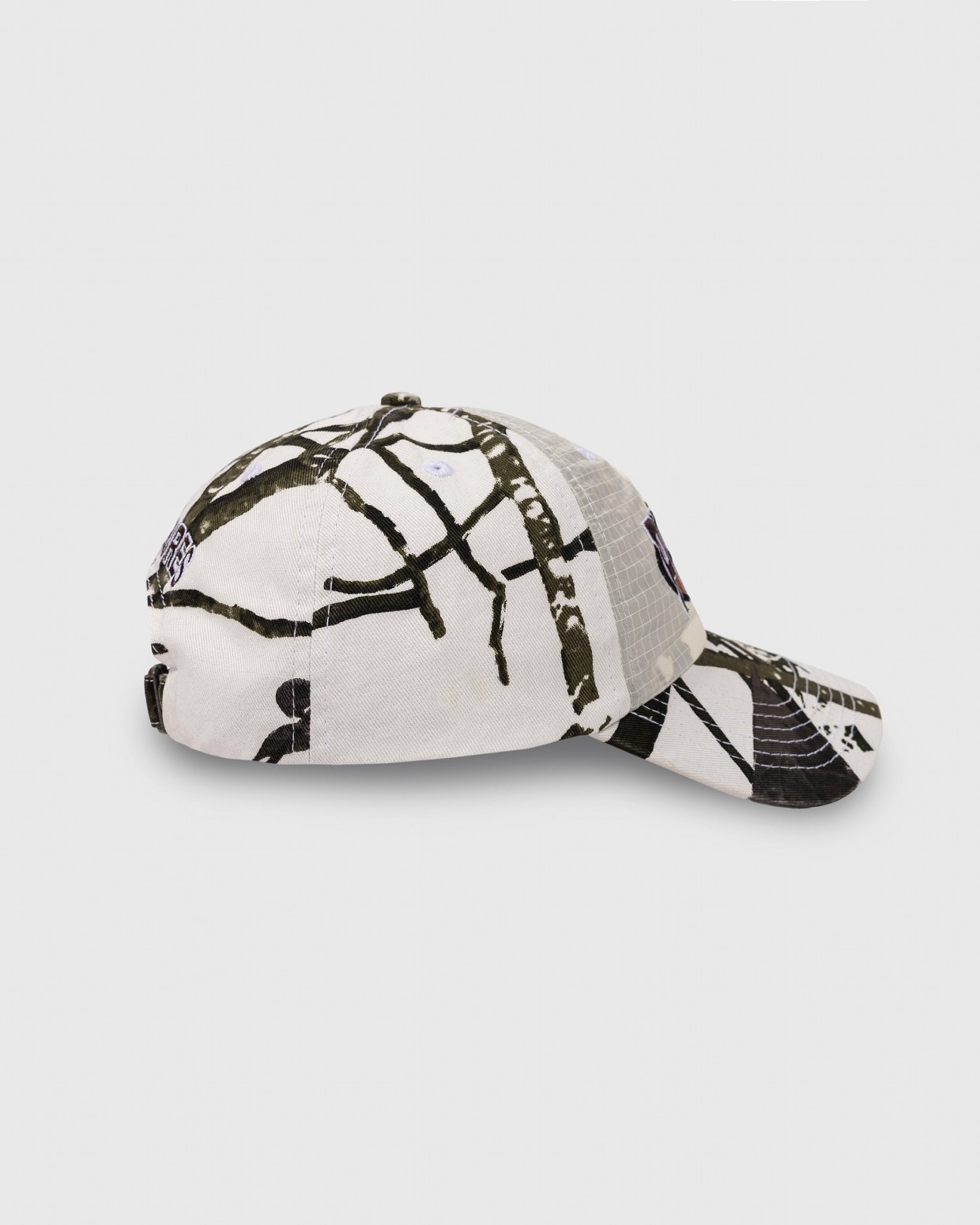 ��PLEASURES/�ץ쥸�㡼����PRIMUS��BROWN ALBUM LAYERED CAP ����å� / SNOW